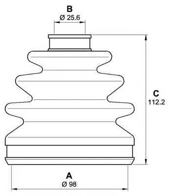 OPEN PARTS sjk715700 -